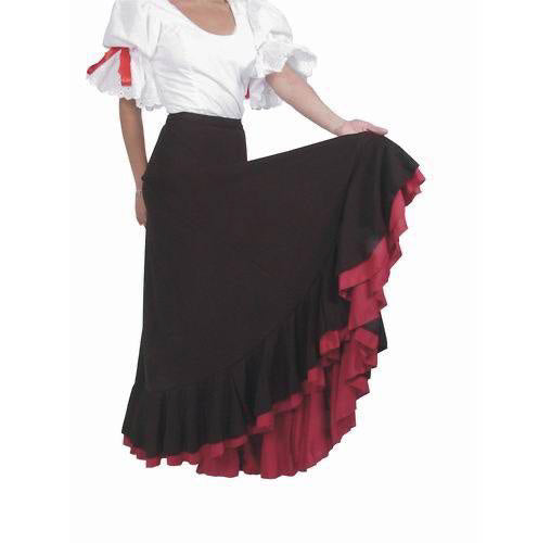 Falda Flamenco Bicolor
