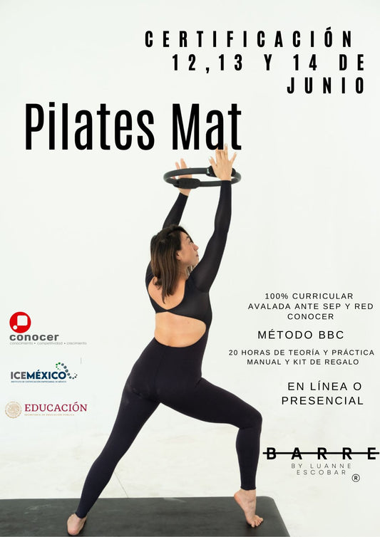 Certificación de Pilates Mat